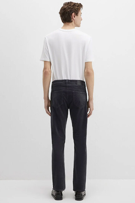 Erkek Marcus Kadife Pantolon 0035182642 Gri - Thumbnail