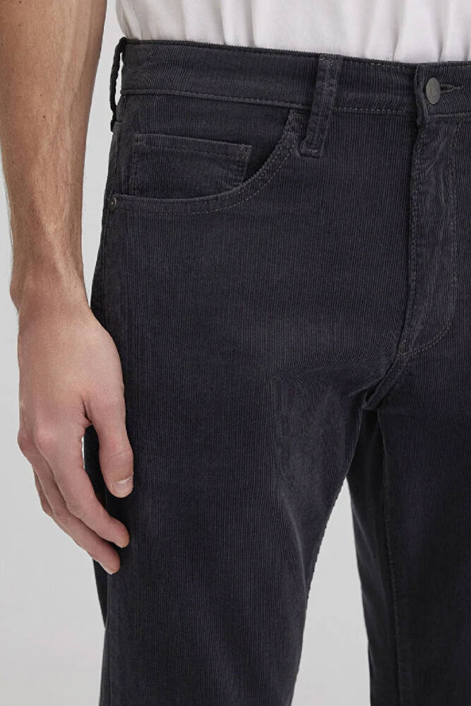 Erkek Marcus Kadife Pantolon 0035182642 Gri 