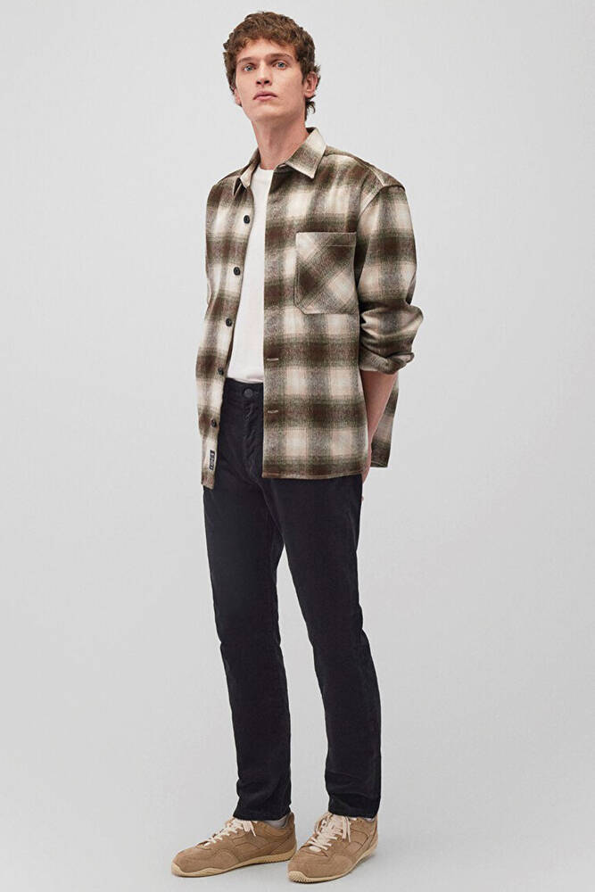 Erkek Marcus Kadife Pantolon 0035130269 Siyah 