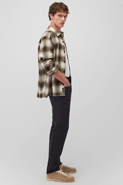 Erkek Marcus Kadife Pantolon 0035130269 Siyah (2)