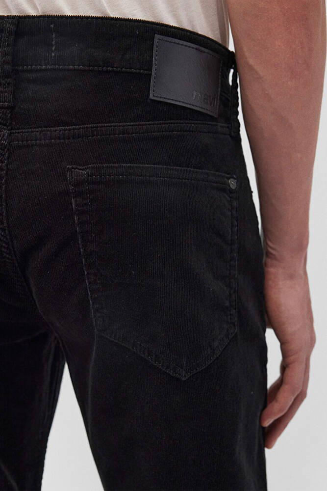 Erkek Marcus Kadife Pantolon 0035130269 Siyah 