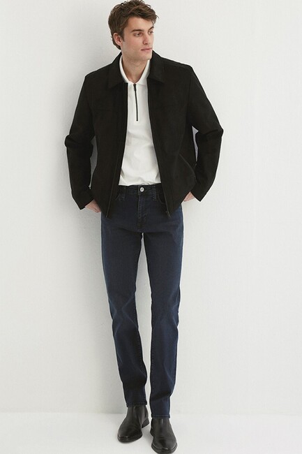 Erkek Marcus Lux Black Jean Pantolon 0035186547 Mavi (1)
