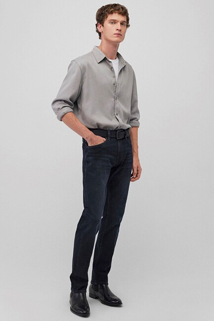 Erkek Marcus Lux Black Jean Pantolon 0035188545 Lacivert (1)