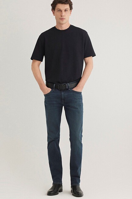 Erkek Marcus Lux Black Jean Pantolon 0035189351 Lacivert (1)