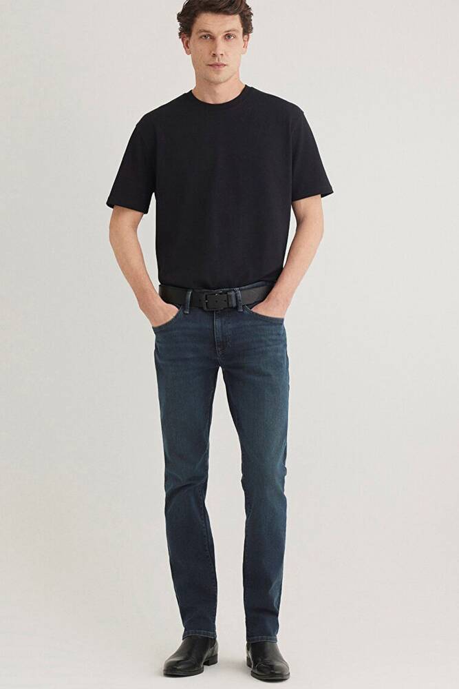 Erkek Marcus Lux Black Jean Pantolon 0035189351 Lacivert 