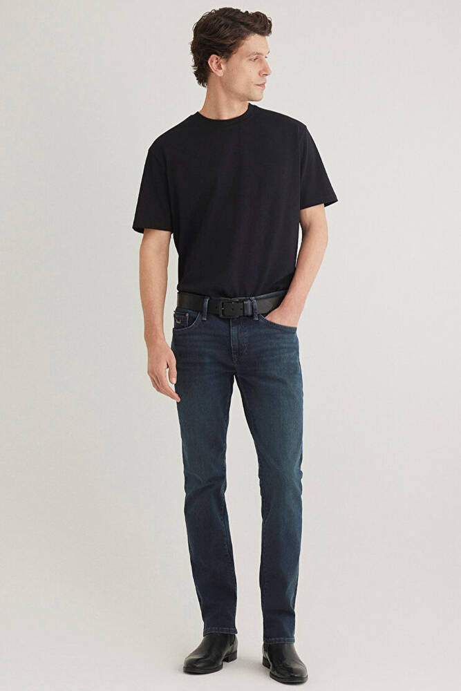 Erkek Marcus Lux Black Jean Pantolon 0035189351 Lacivert 