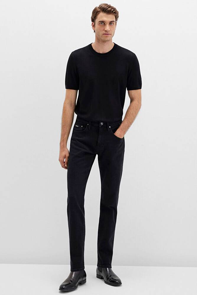 Erkek Marcus Lux Black Jean Pantolon 0035190822 Gri 