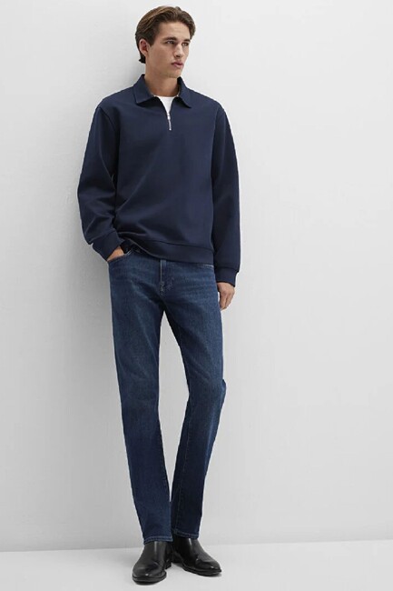 Erkek Marcus Lux Black Jean Pantolon 0035190824 Lacivert (1)