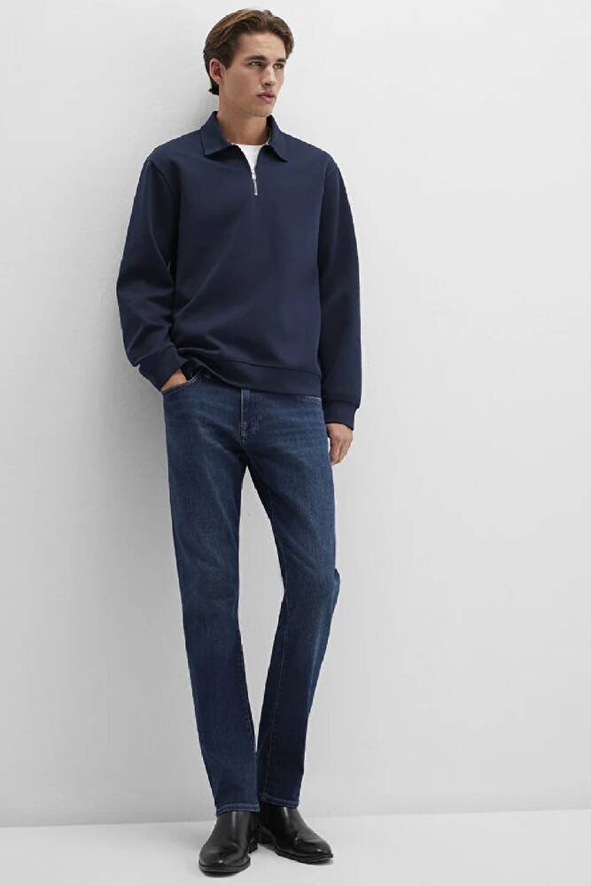 Erkek Marcus Lux Black Jean Pantolon 0035190824 Lacivert 