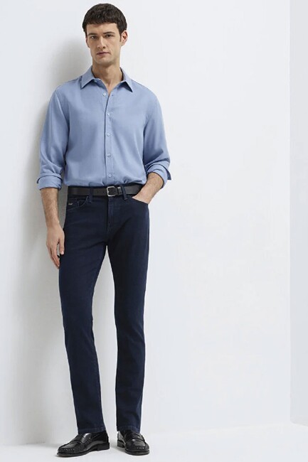 Erkek Marcus Mavi Black Jean Pantolon 00351A2971 Lacivert (1)