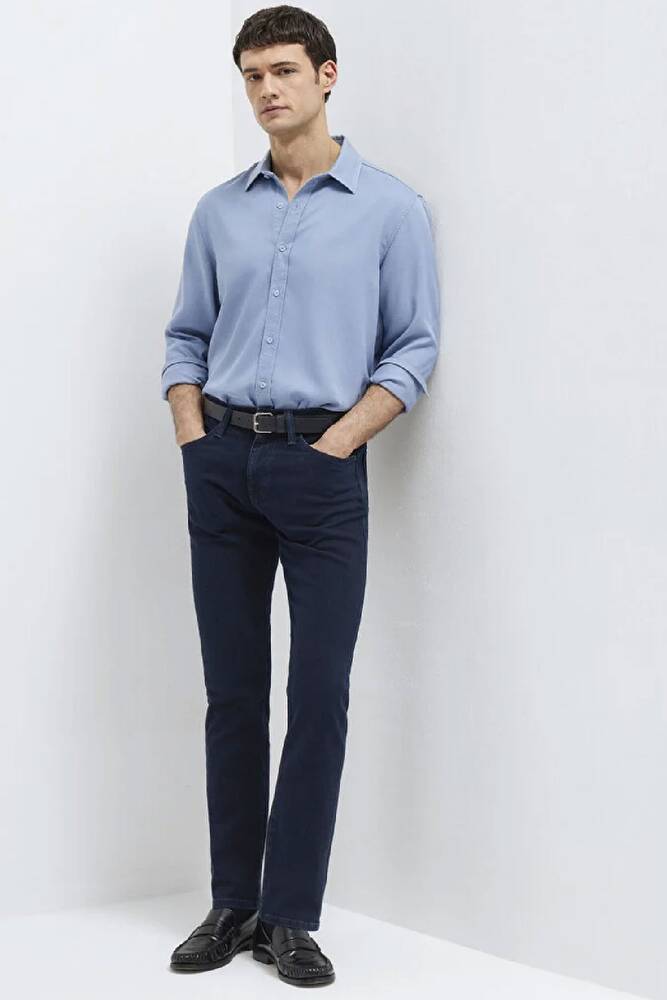 Erkek Marcus Mavi Black Jean Pantolon 00351A2971 Lacivert 