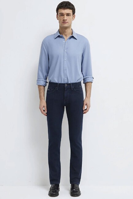 Erkek Marcus Mavi Black Jean Pantolon 00351A2971 Lacivert (3)