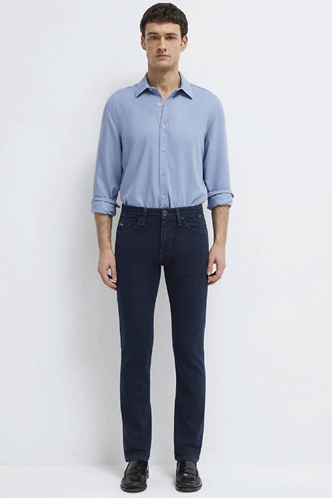 Erkek Marcus Mavi Black Jean Pantolon 00351A2971 Lacivert 
