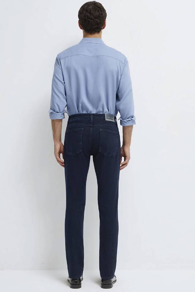 Erkek Marcus Mavi Black Jean Pantolon 00351A2971 Lacivert 