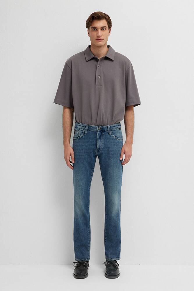 Erkek Marcus Mavi Black Jean Pantolon 00351A3279 Mavi 