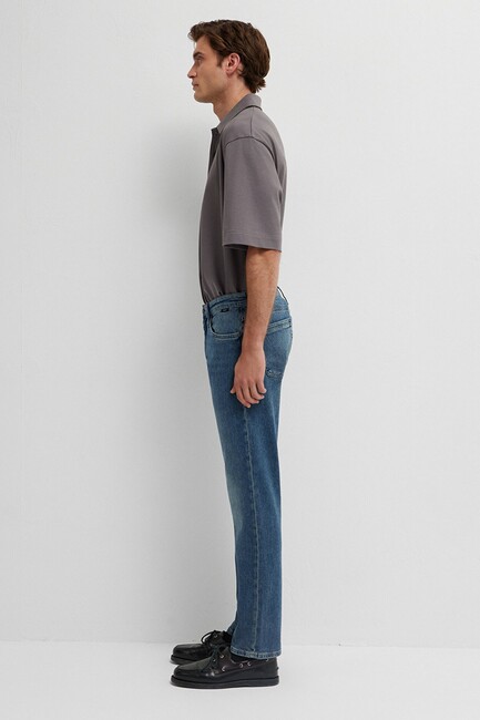 Erkek Marcus Mavi Black Jean Pantolon 00351A3279 Mavi - Thumbnail