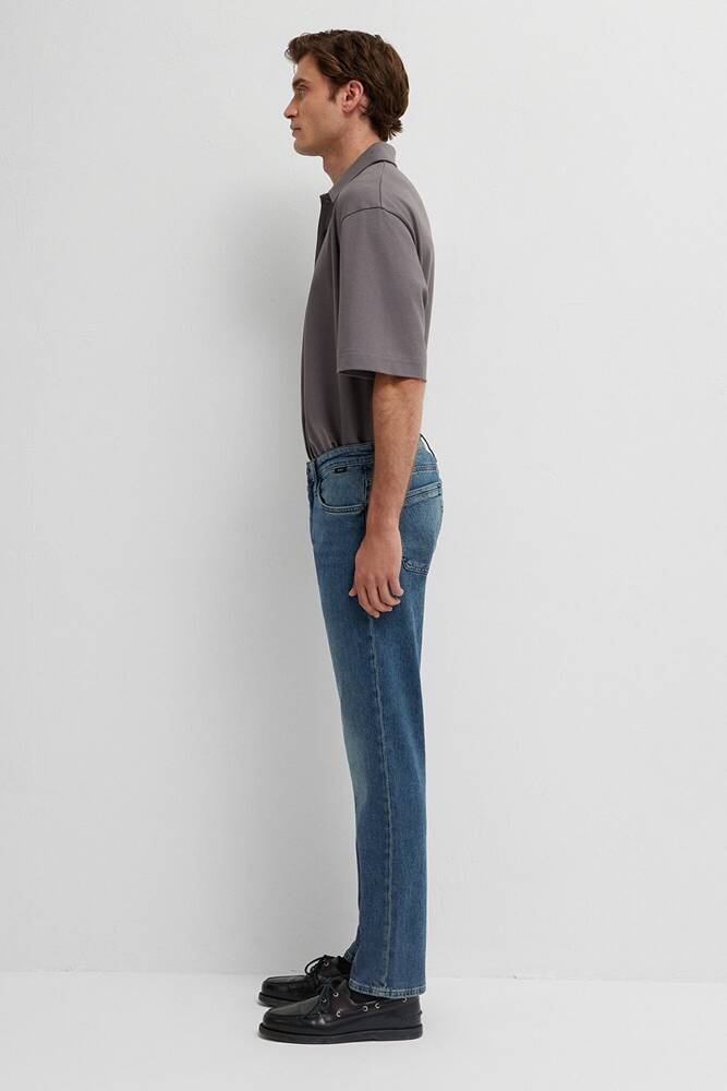 Erkek Marcus Mavi Black Jean Pantolon 00351A3279 Mavi 