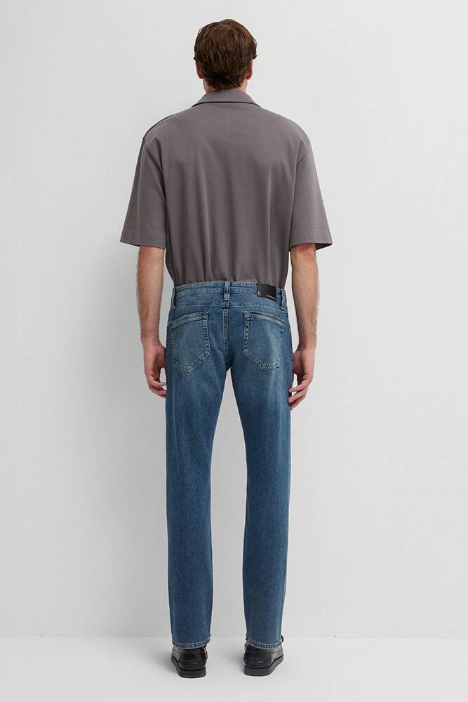 Erkek Marcus Mavi Black Jean Pantolon 00351A3279 Mavi 