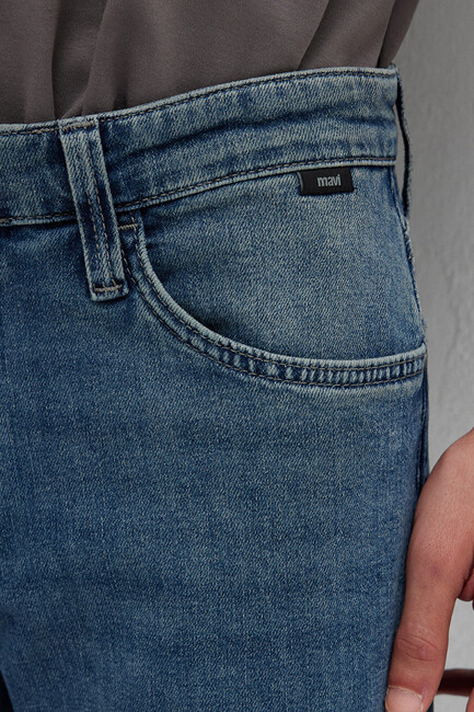 Erkek Marcus Mavi Black Jean Pantolon 00351A3279 Mavi - Thumbnail