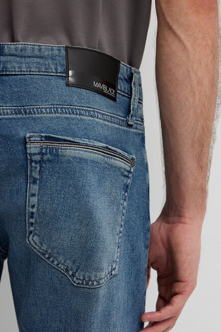 Erkek Marcus Mavi Black Jean Pantolon 00351A3279 Mavi - Thumbnail