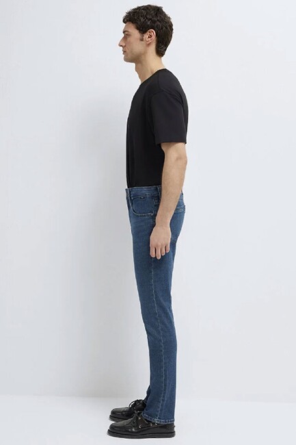 Erkek Marcus Mavi Black Jean Pantolon 00351A3285 Lacivert - Thumbnail