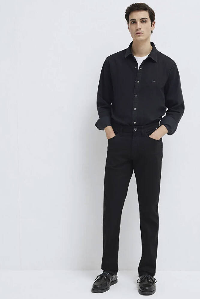 Erkek Marcus Mavi Black Jean Pantolon 0035133304 Siyah 