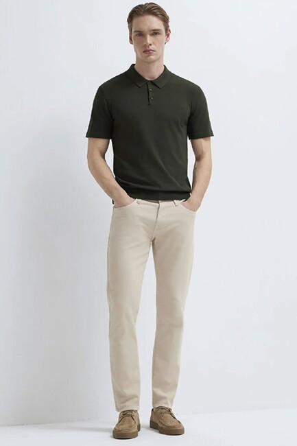 Erkek Marcus Mavi Black Renkli Jean Pantolon 00351A2795 Bej (2)