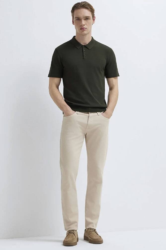 Erkek Marcus Mavi Black Renkli Jean Pantolon 00351A2795 Bej 