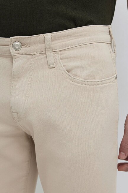 Erkek Marcus Mavi Black Renkli Jean Pantolon 00351A2795 Bej - Thumbnail