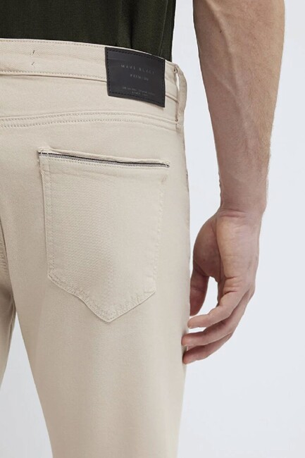 Erkek Marcus Mavi Black Renkli Jean Pantolon 00351A2795 Bej - Thumbnail