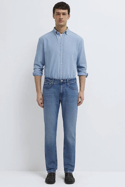 Erkek Marcus Mavi Edition Jean Pantolon 0035191281 Mavi - Thumbnail