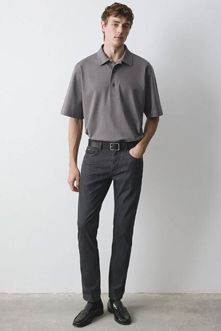 Erkek Marcus Mavi Edition Jean Pantolon 00351A3301 Gri - Thumbnail