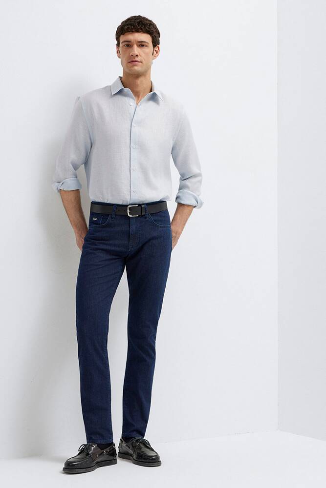 Erkek Marcus Mavi Edition Jean Pantolon 00351A3303 Lacivert 
