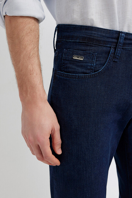Erkek Marcus Mavi Edition Jean Pantolon 00351A3303 Lacivert - Thumbnail