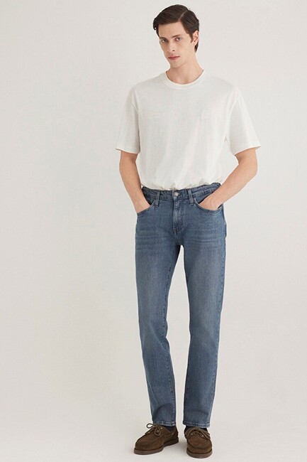 Erkek Marcus Mavi Premium Jean Pantolon 0035189282 Mavi (1)