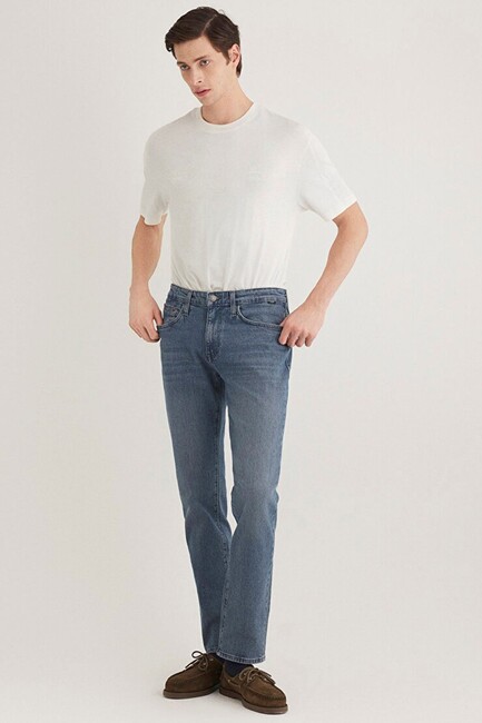Erkek Marcus Mavi Premium Jean Pantolon 0035189282 Mavi (3)
