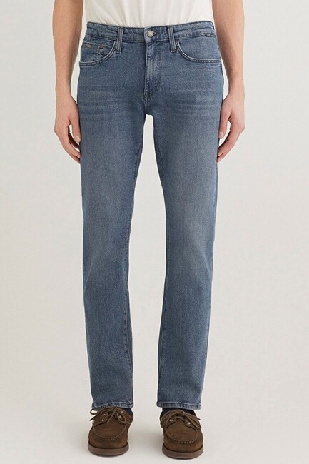 Erkek Marcus Mavi Premium Jean Pantolon 0035189282 Mavi - Thumbnail