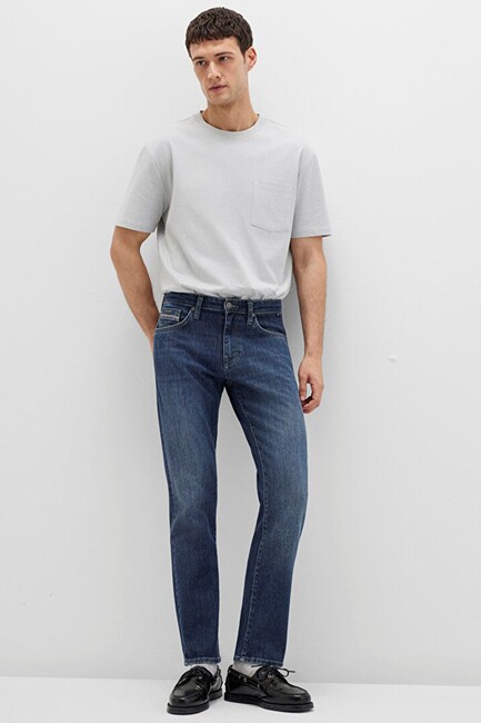 Erkek Marcus Mavi Premium Jean Pantolon 0035190652 Mavi (1)