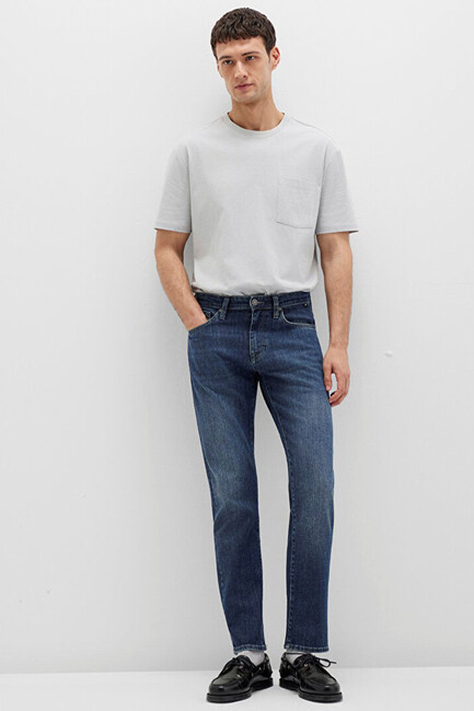 Erkek Marcus Mavi Premium Jean Pantolon 0035190652 Mavi (2)