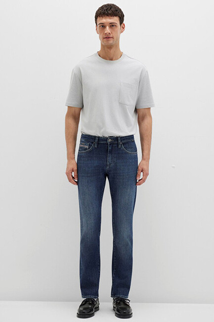 Erkek Marcus Mavi Premium Jean Pantolon 0035190652 Mavi (3)