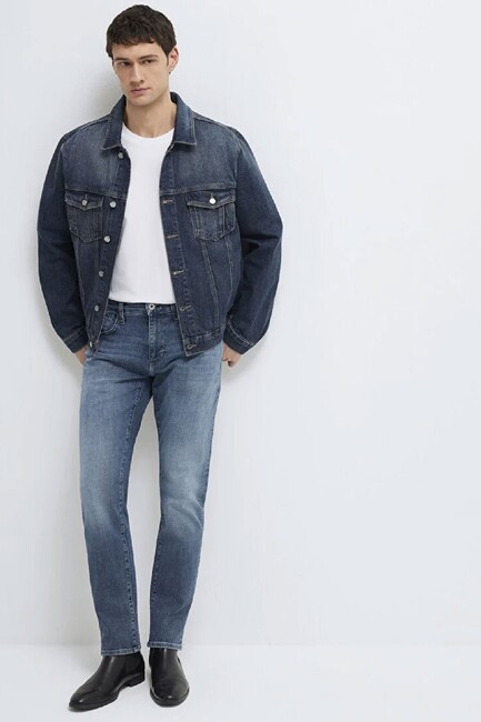 Erkek Marcus Mavi Pro Jean Pantolon 00351A1734 Gri (2)