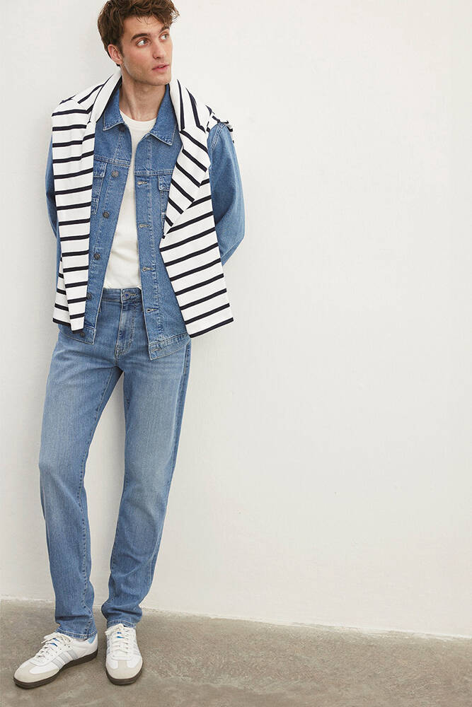 Erkek Marcus Premium Blue Jean Pantolon 0035183710 Mavi 