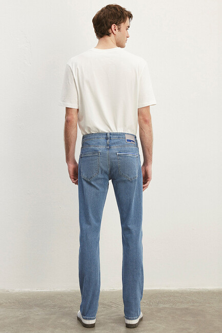 Erkek Marcus Premium Blue Jean Pantolon 0035183710 Mavi - Thumbnail