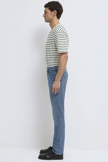 Erkek Marcus Premium Jean Pantolon 0035190654 Mavi - Thumbnail