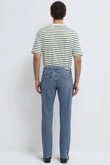 Erkek Marcus Premium Jean Pantolon 0035190654 Mavi - Thumbnail