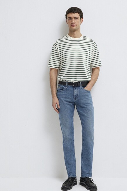 Erkek Marcus Premium Jean Pantolon 0035190654 Mavi (1)