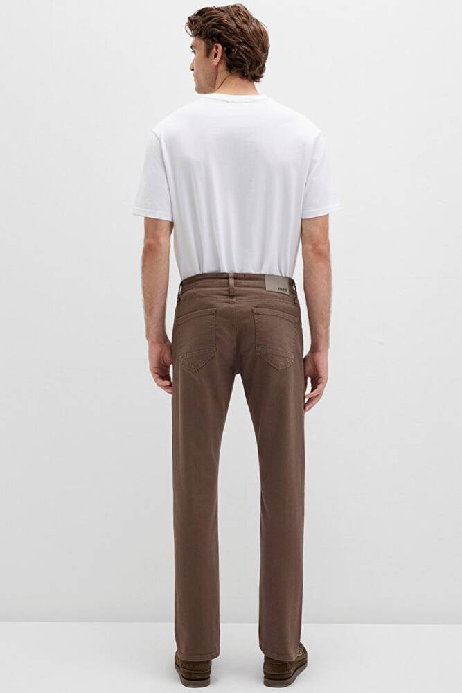Erkek Marcus Renkli Denim Pantolon 0035190680 Kahve 
