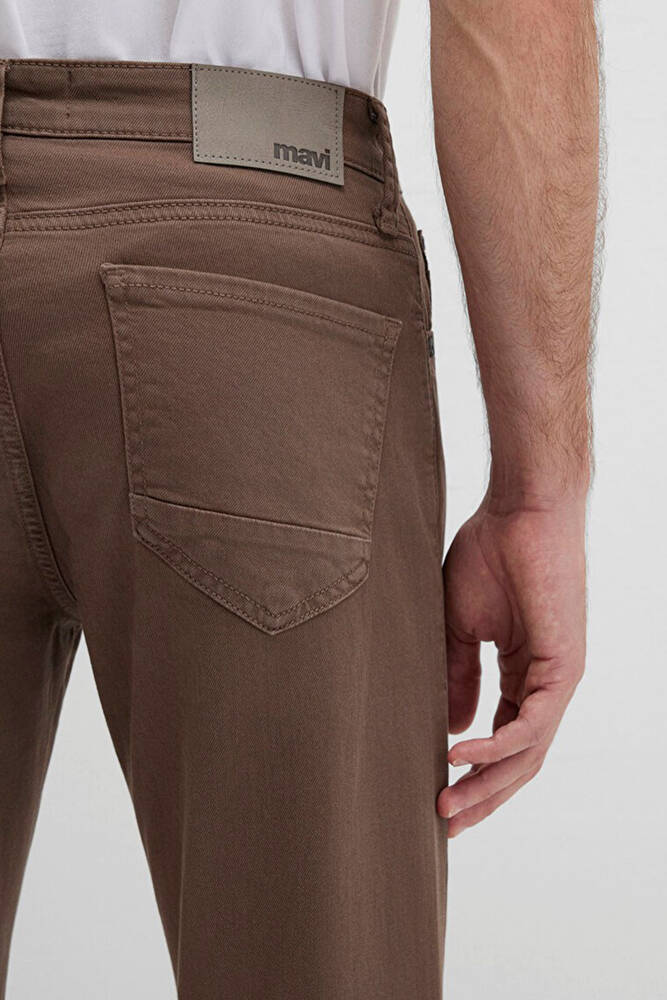 Erkek Marcus Renkli Denim Pantolon 0035190680 Kahve 