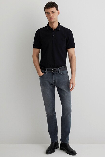 Erkek Marcus Used Blue Jean Pantolon 0035189345 Gri (1)
