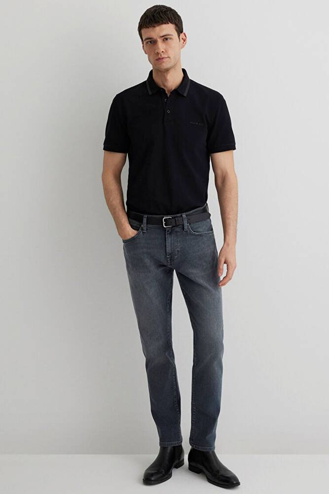 Erkek Marcus Used Blue Jean Pantolon 0035189345 Gri 